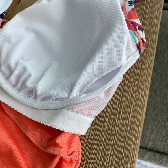 NWT Blue Rod Beattie Party Animal Swimsuit Top Sz 8 - Picture 4 of 6